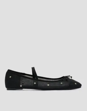 Connexion Studded Sepatu Ballerina Wanita