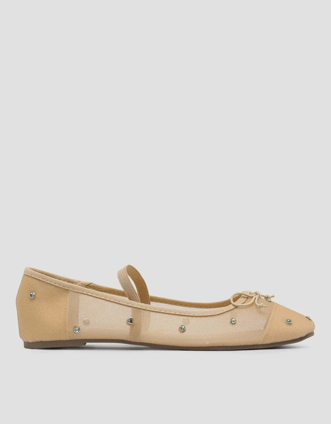 Connexion Studded Sepatu Ballerina Wanita