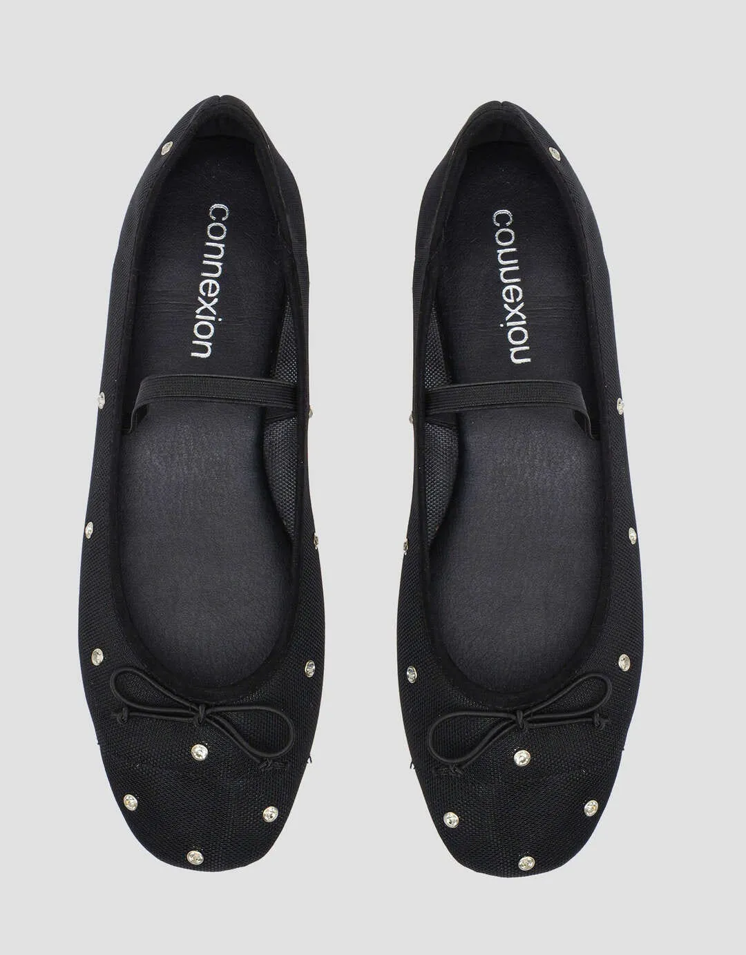 Connexion Studded Sepatu Ballerina Wanita