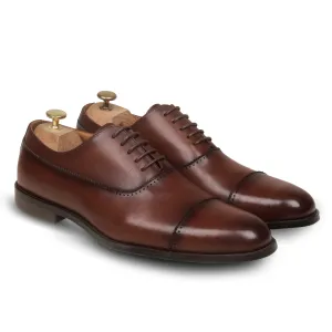 Conrad Cap Toe Coffee