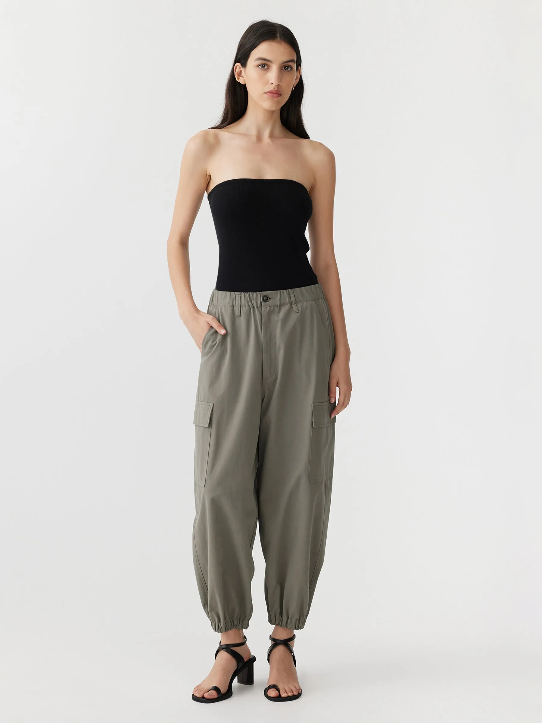 Cotton Canvas Cargo Pant