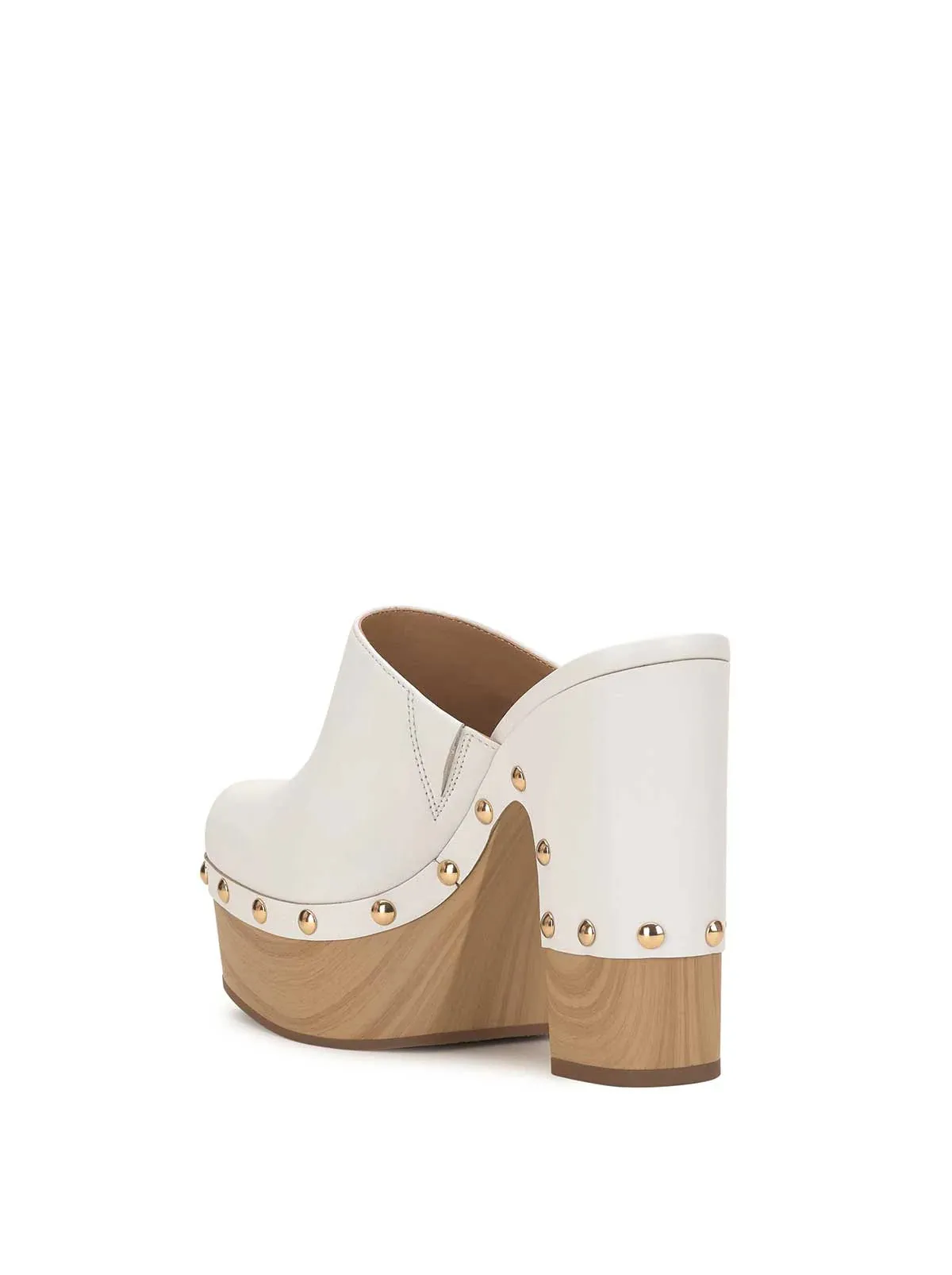 Dasally Platform Mule in Black