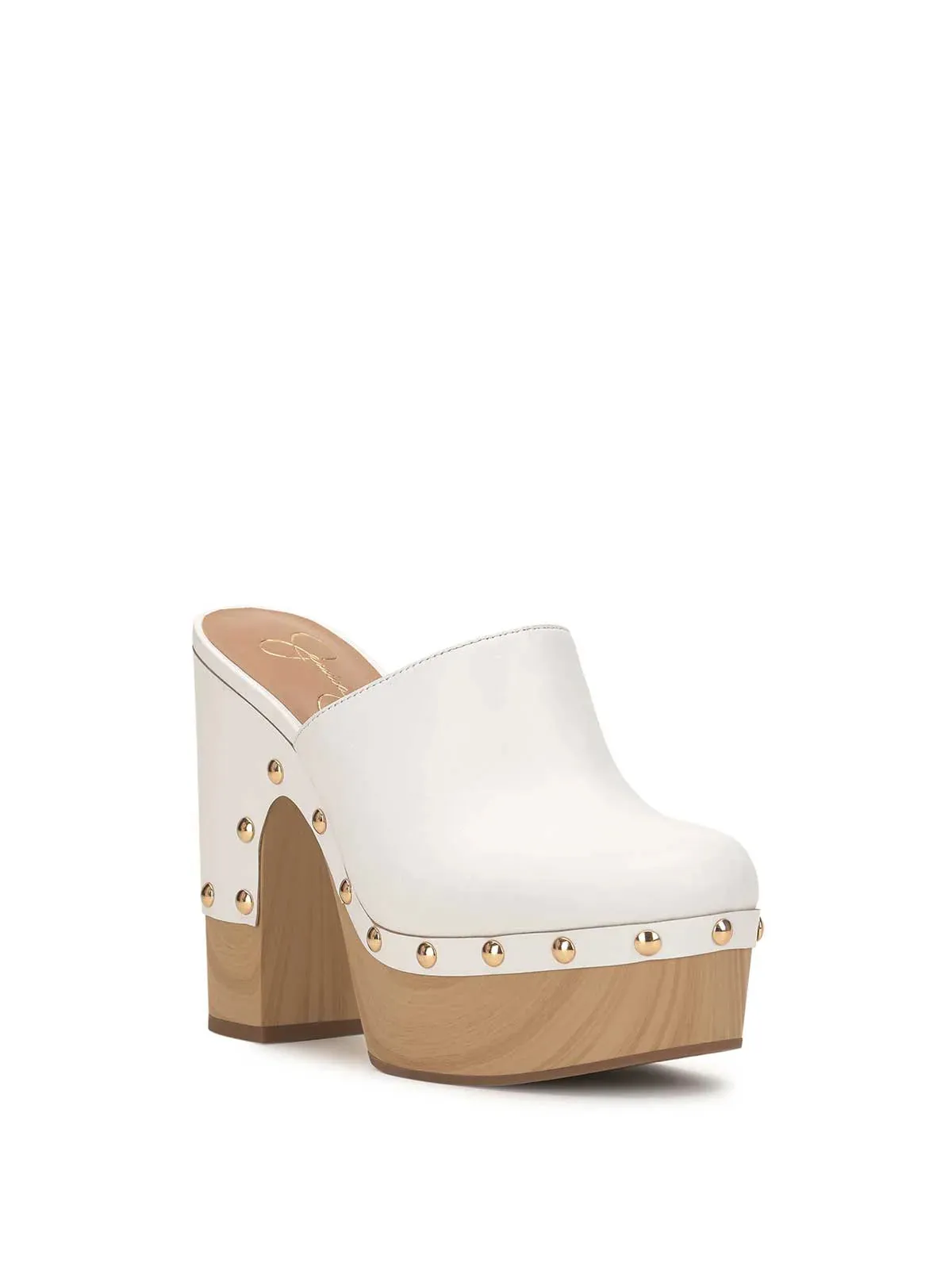 Dasally Platform Mule in Black