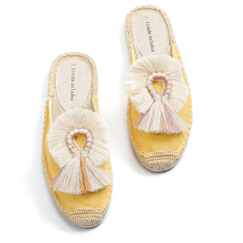 Door-to-door delivery Hemp Sunshine Multicolours Optimized Slippers in