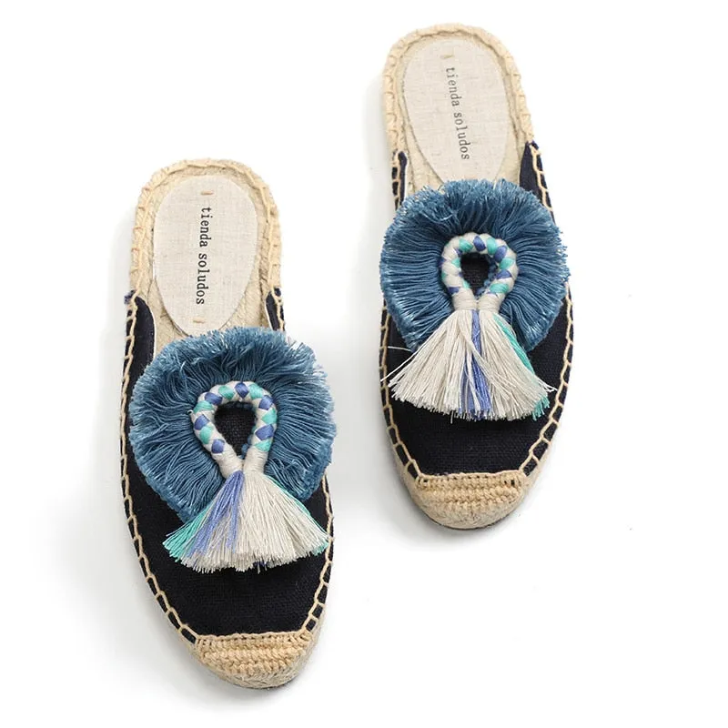 Door-to-door delivery Hemp Sunshine Multicolours Optimized Slippers in