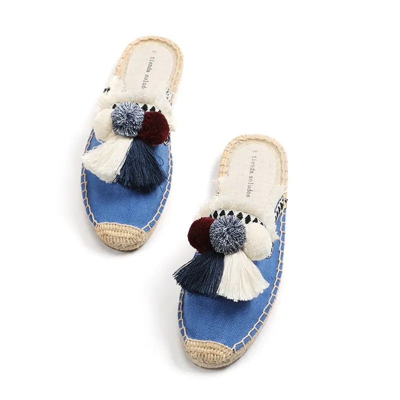 Door-to-door delivery Hemp Sunshine Multicolours Optimized Slippers in
