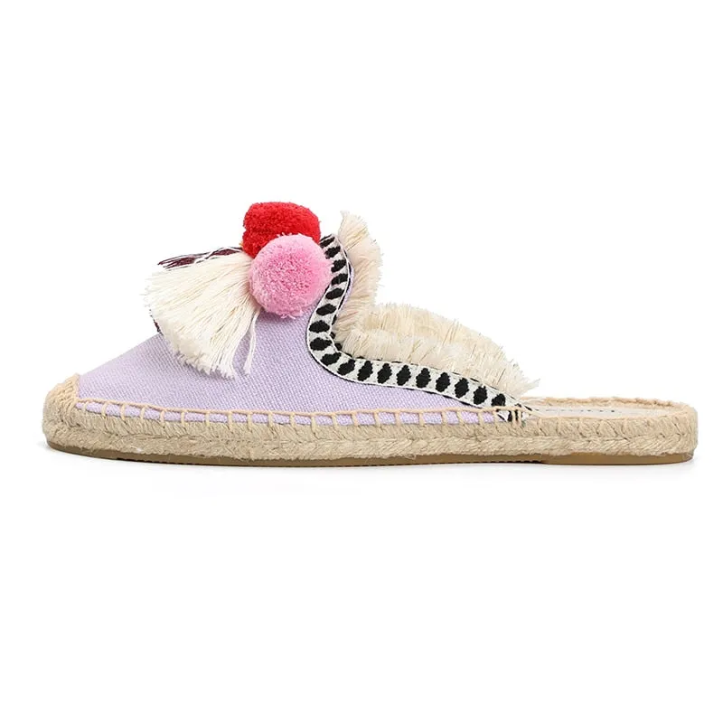 Door-to-door delivery Hemp Sunshine Multicolours Optimized Slippers in