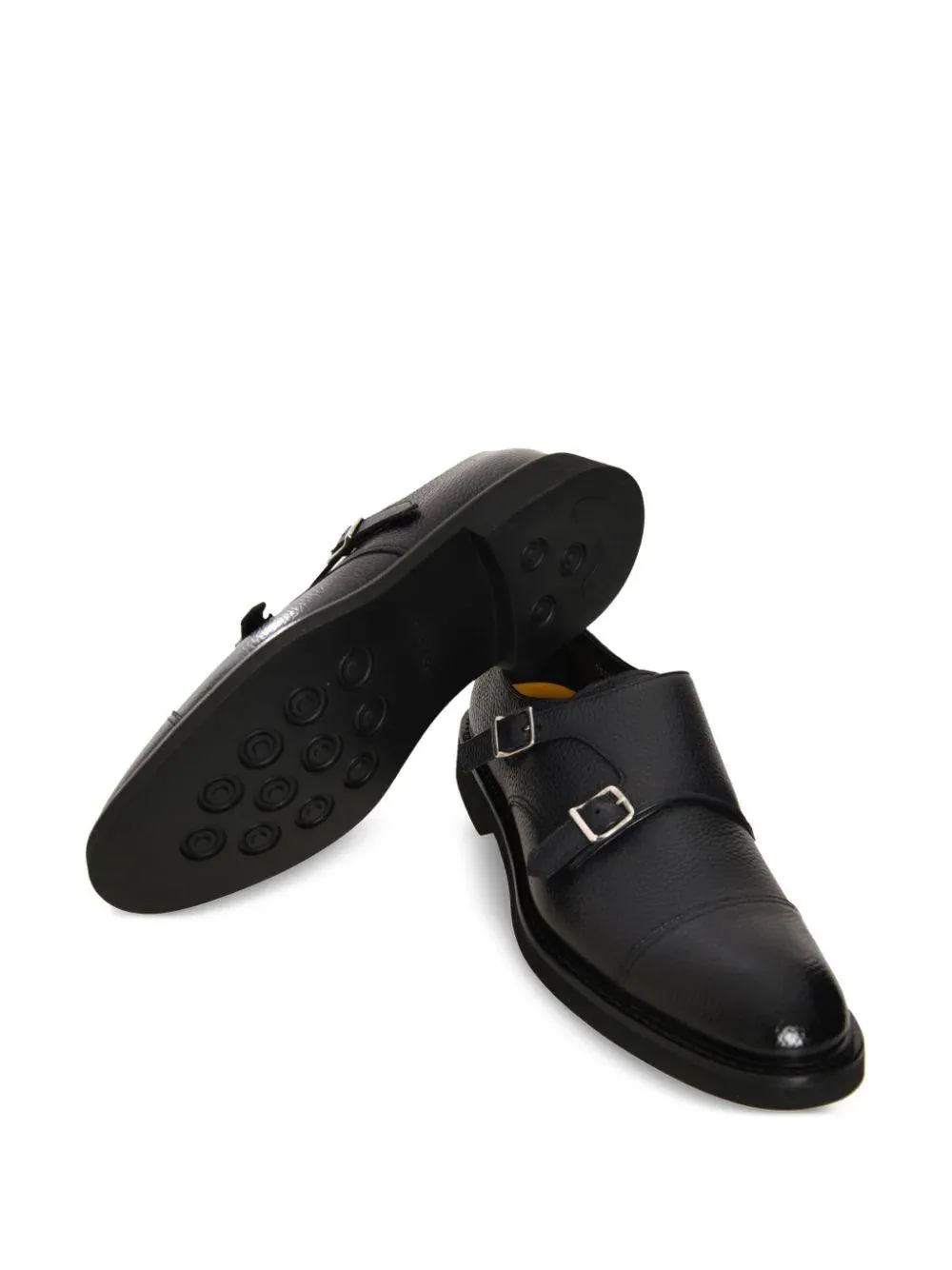 DOUBLE BUCKLE CAP TOE