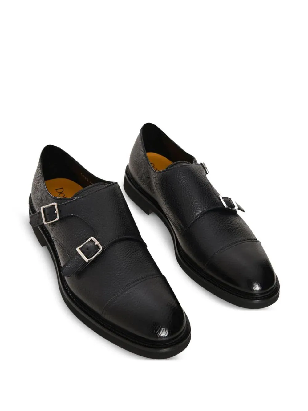 DOUBLE BUCKLE CAP TOE