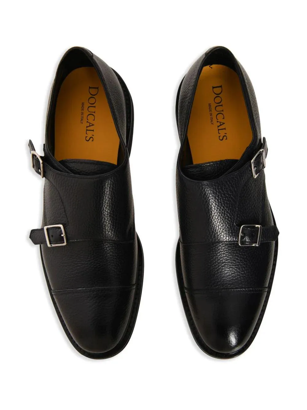 DOUBLE BUCKLE CAP TOE