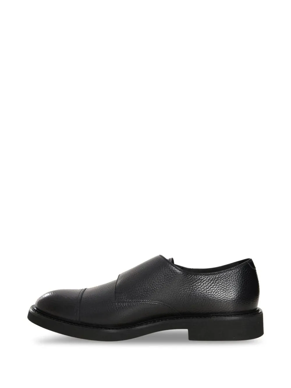 DOUBLE BUCKLE CAP TOE