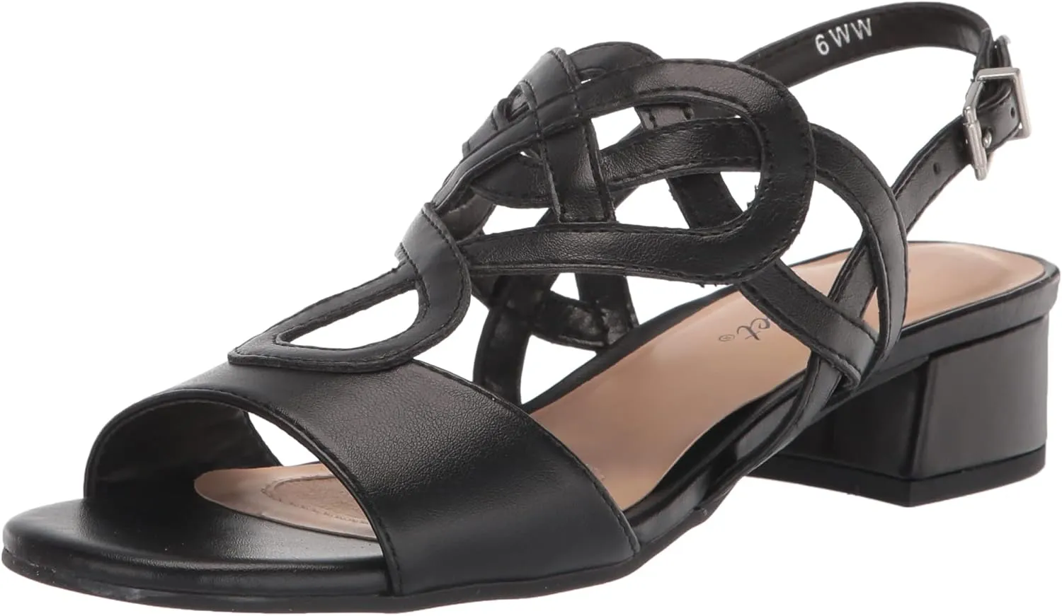 Easy Street Women's Catrin Block Heel Sandal Heeled