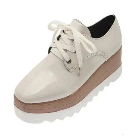 Eithne Platform Wedge Brogues - 3 Colors