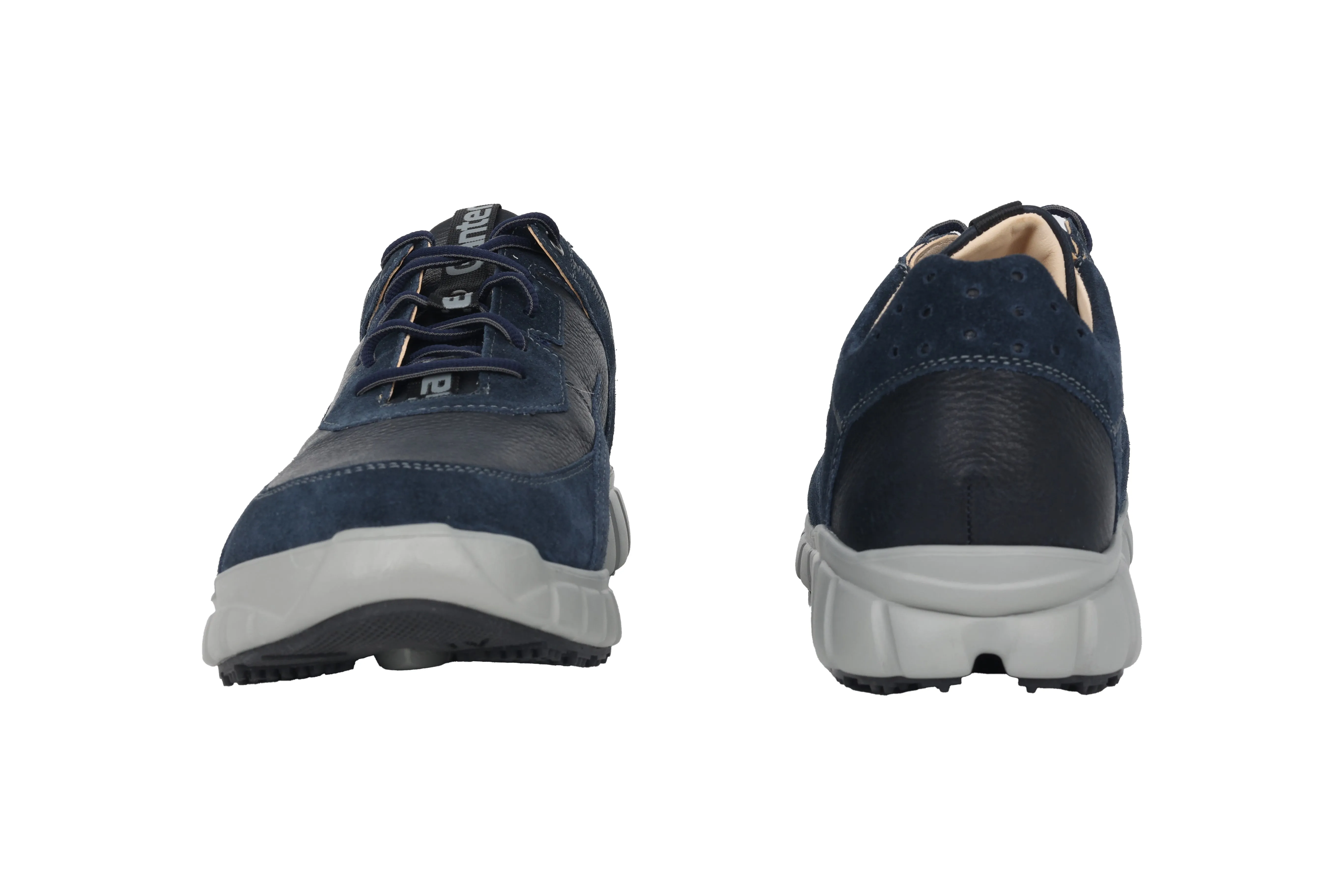 'Evo' men's walking rolling wide fit (H) sneaker  - Blue