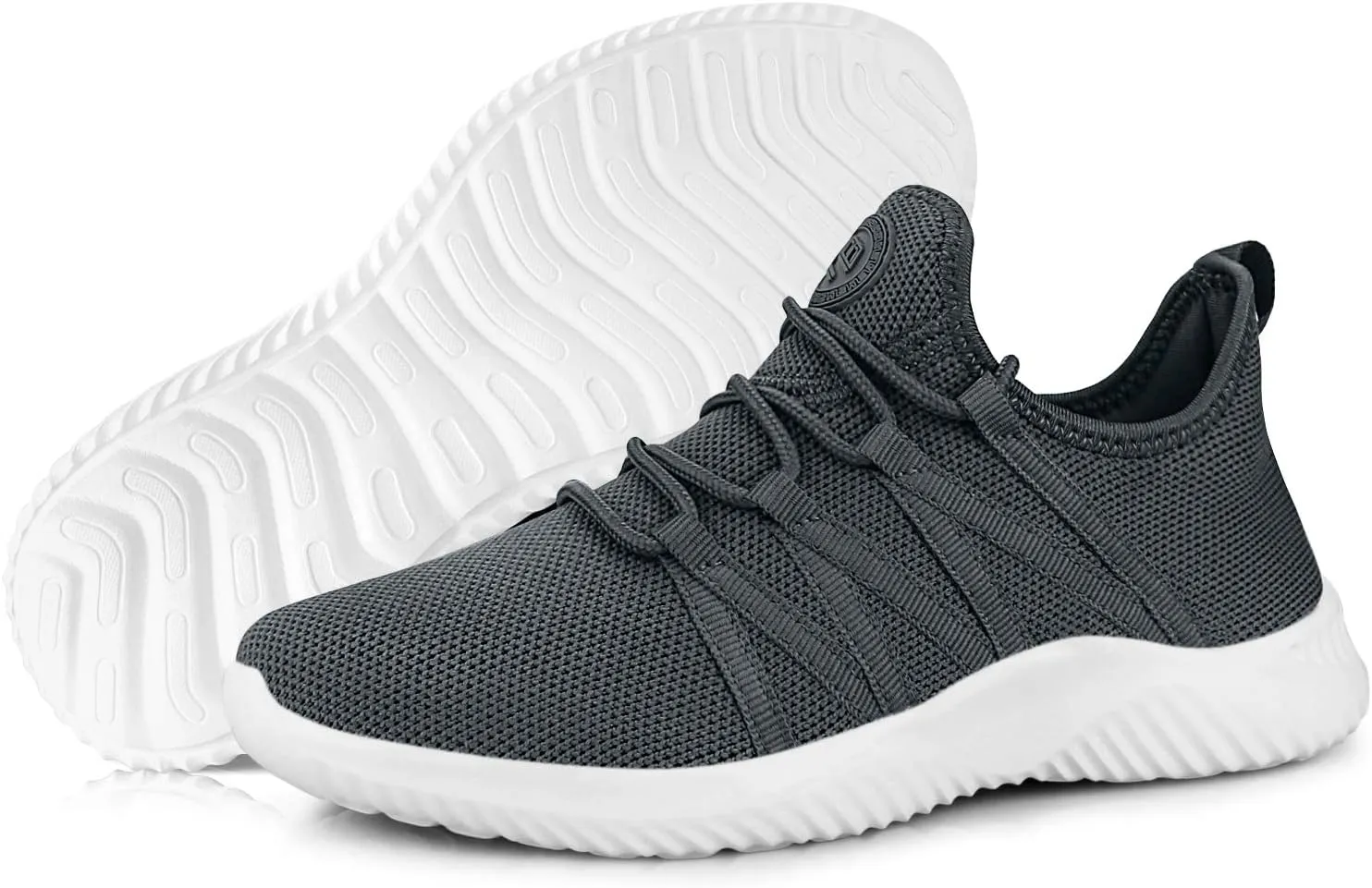 Feethit Womens Slip On Running Shoes Non Slip Walking Shoes Lightweight Gym Workout Shoes Breathable Fashion Sneakers