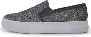 FEVERSOLE Women's Fashion Slip On Sneaker Casual Platform Loafers
