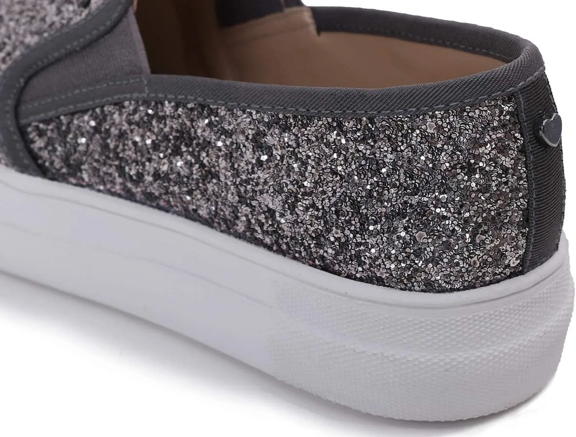 FEVERSOLE Women's Fashion Slip On Sneaker Casual Platform Loafers