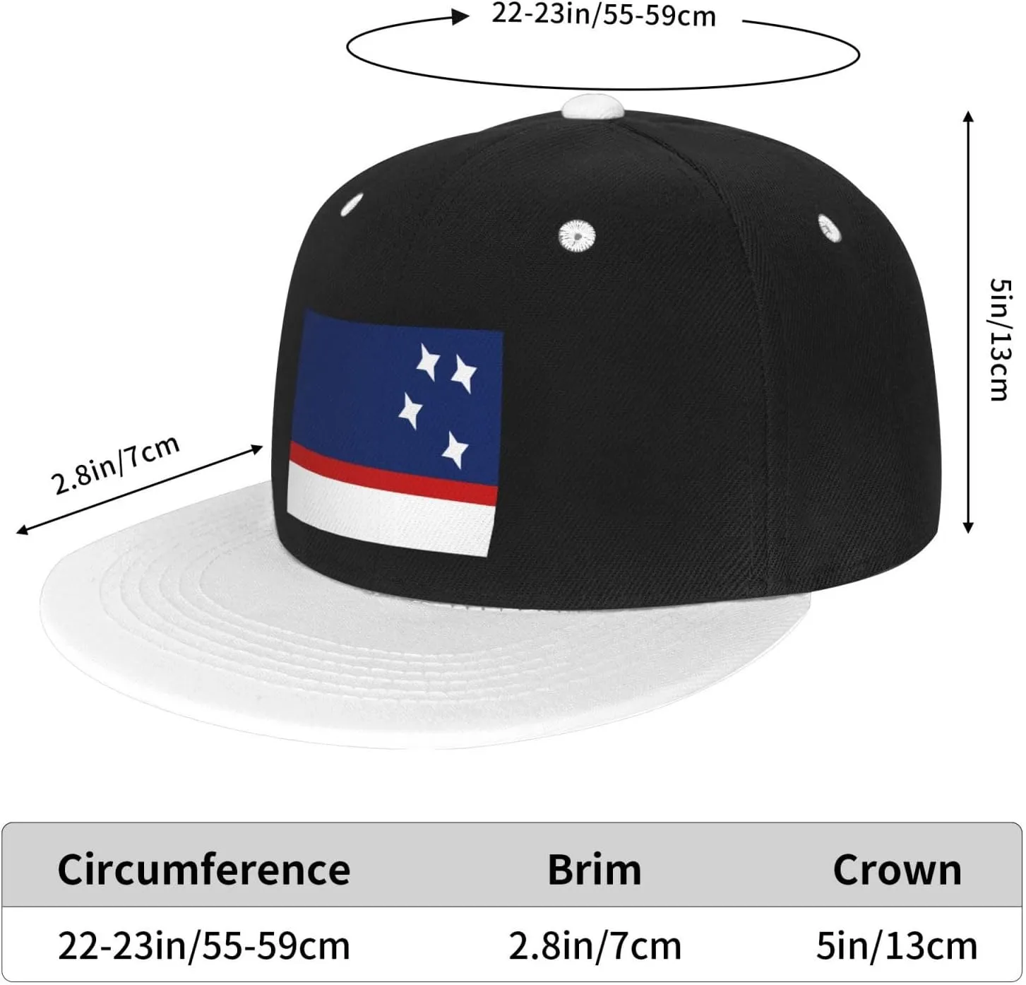 Flag of Patagonia Baseball Cap for Men Women Snapback Hat Adjustable Flat Bill Hats