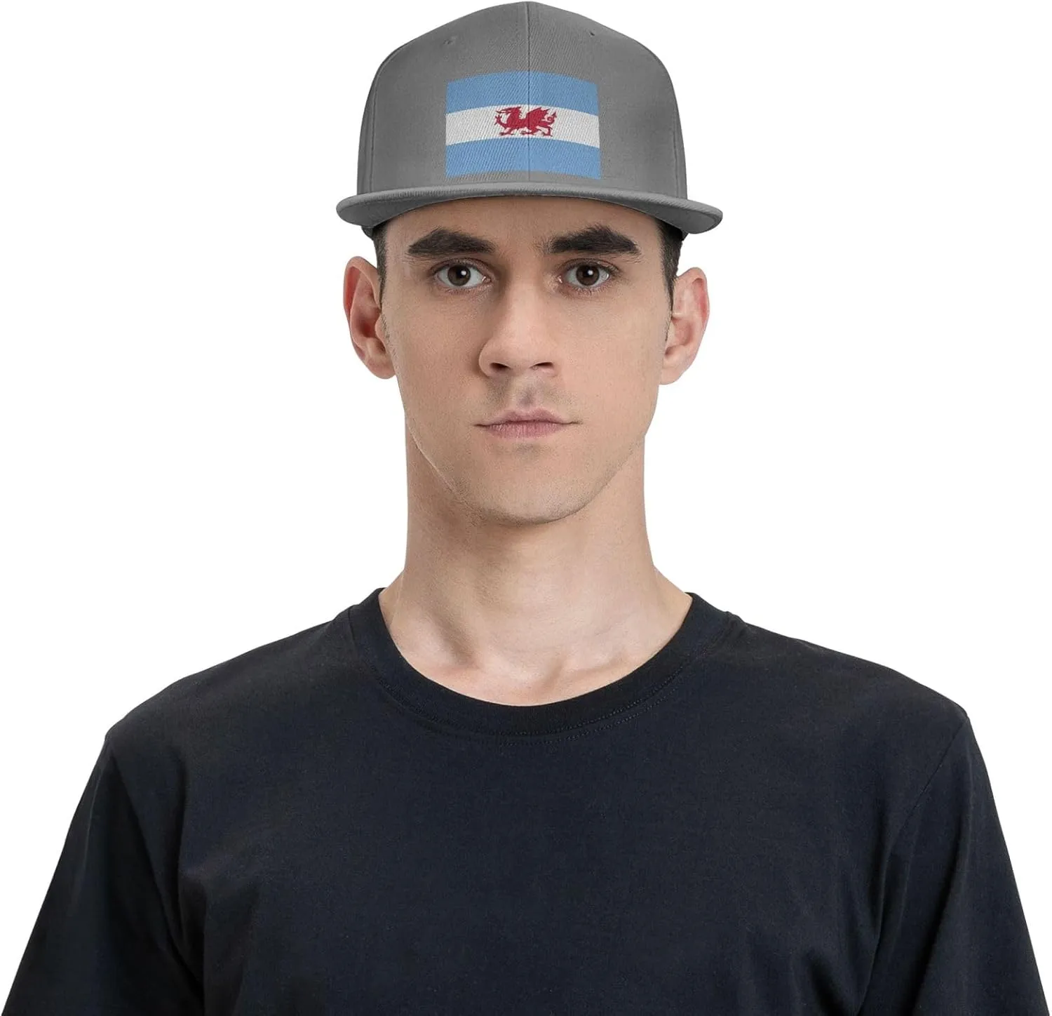 Flag of The Welsh Colony in Patagonia Baseball Cap for Men Women Snapback Hat Adjustable Flat Bill Hats