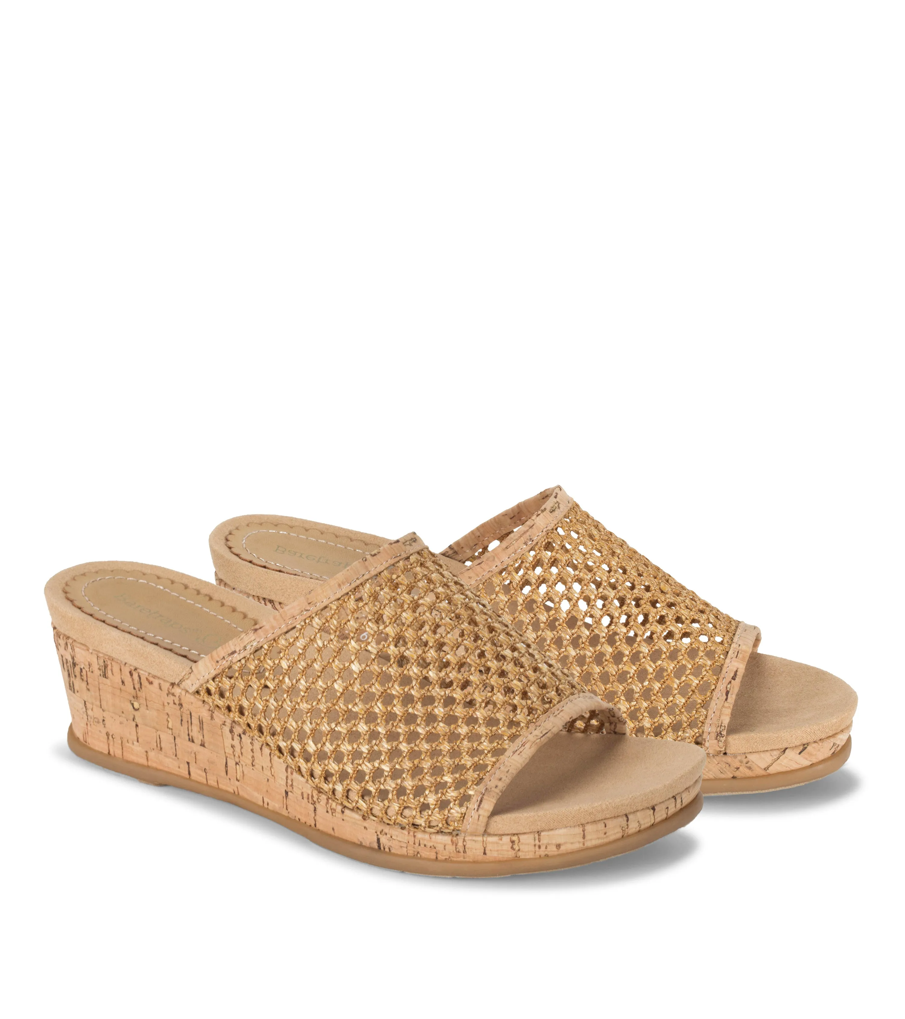 Flossey Wedge Slide Sandal