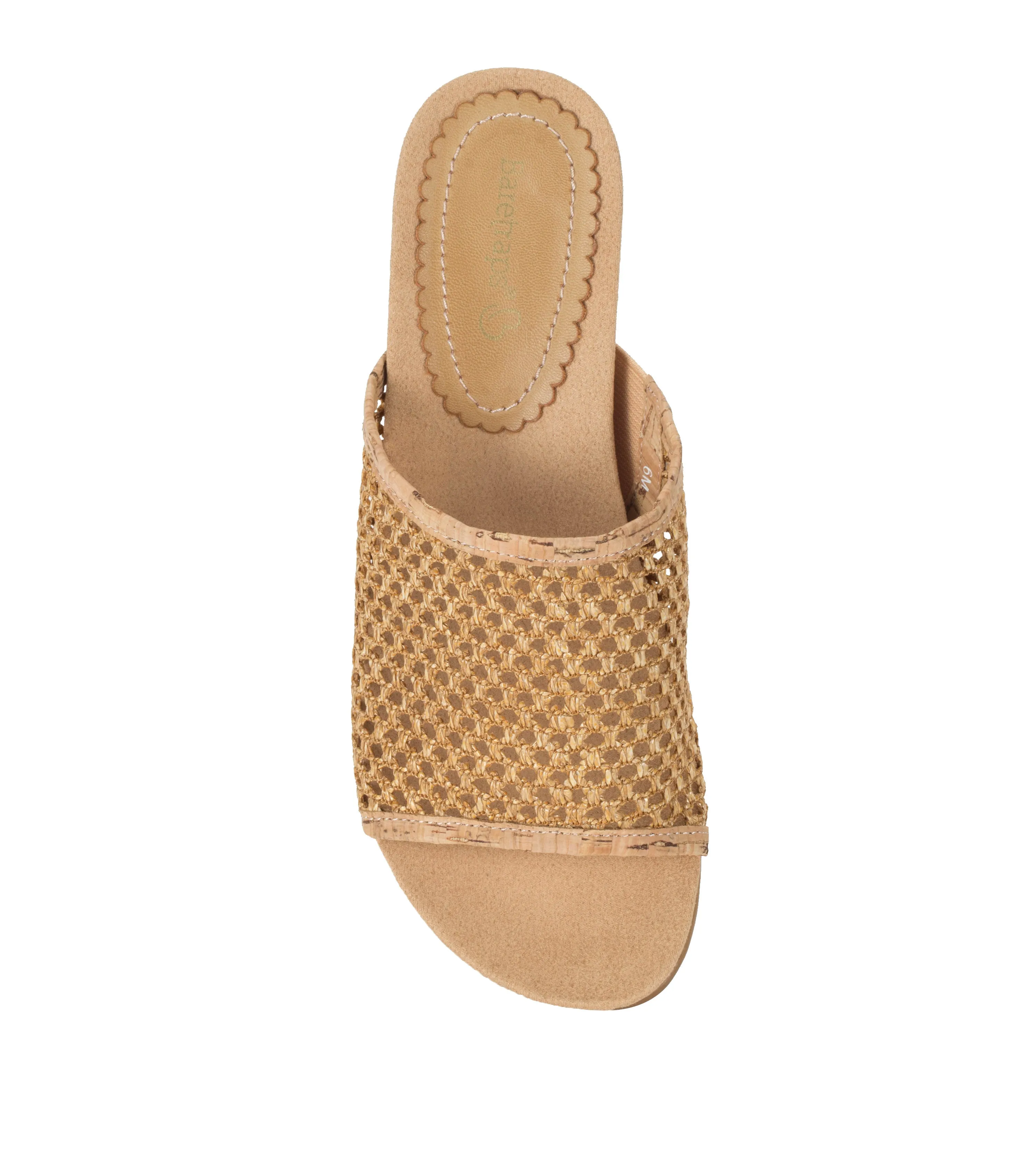 Flossey Wedge Slide Sandal