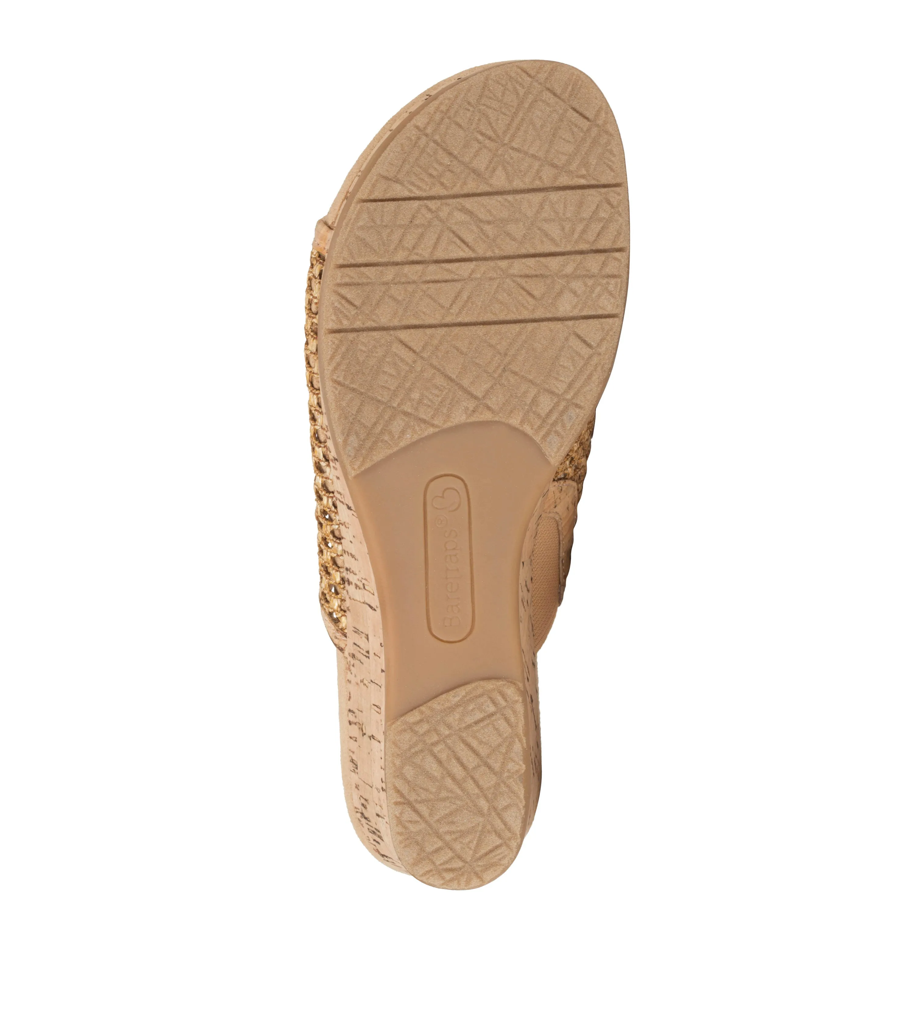 Flossey Wedge Slide Sandal