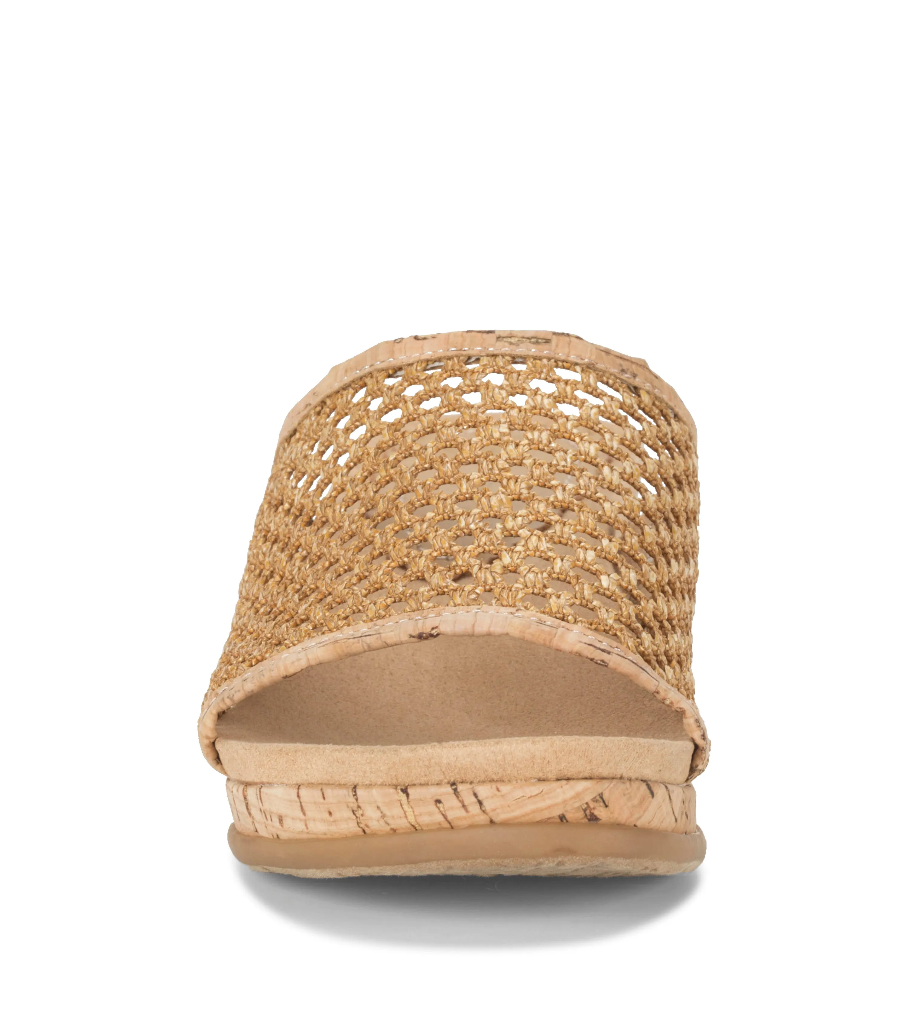 Flossey Wedge Slide Sandal