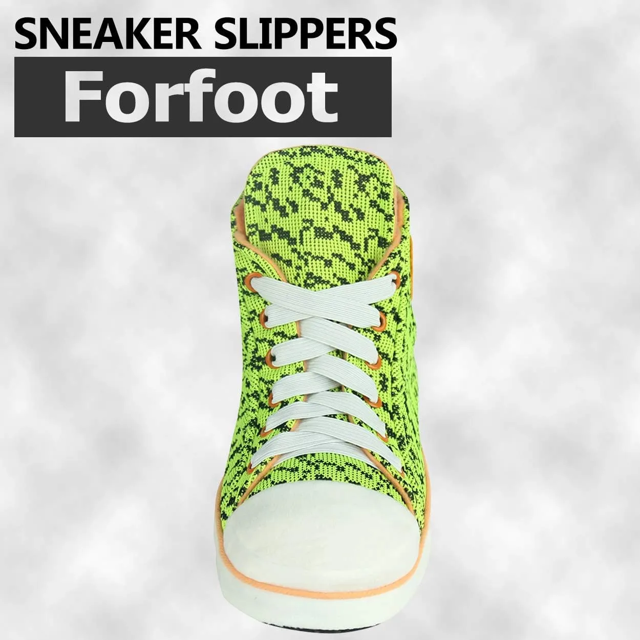 Forfoot Sneaker Slippers Men Comfy Cozy Indoor House Shoes Non Slip