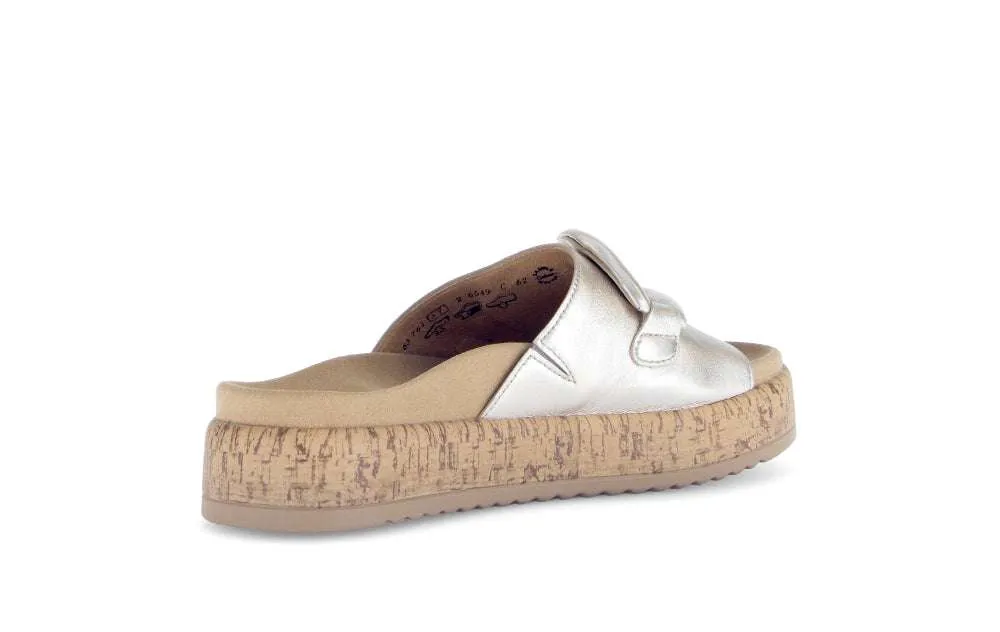 Gabor Gold Platform Mule |6376162