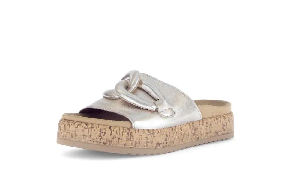 Gabor Gold Platform Mule |6376162