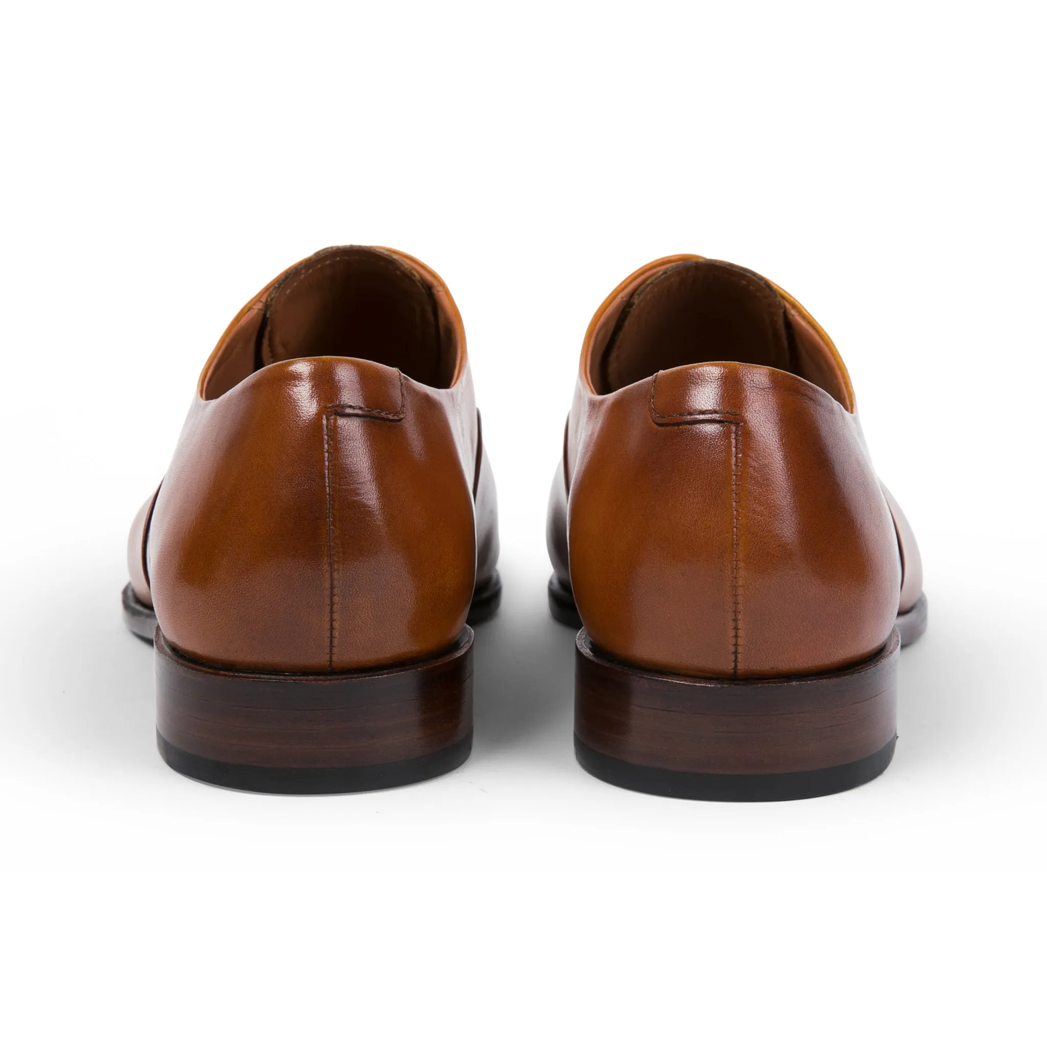 Genoa Cap-Toe Oxford // Tan