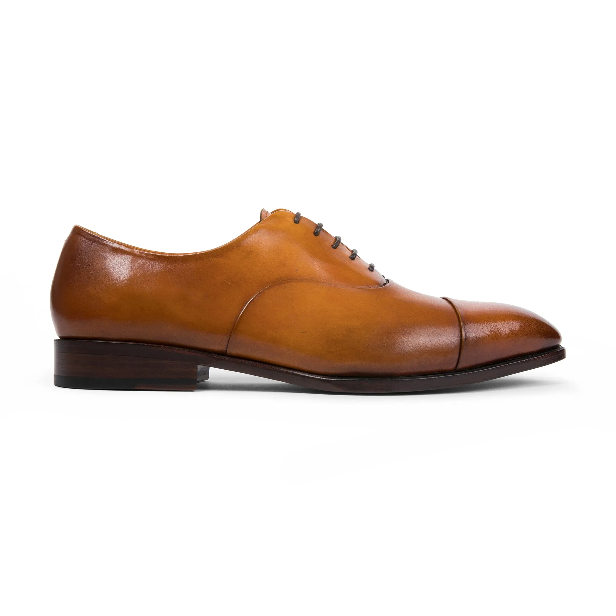 Genoa Cap-Toe Oxford // Tan