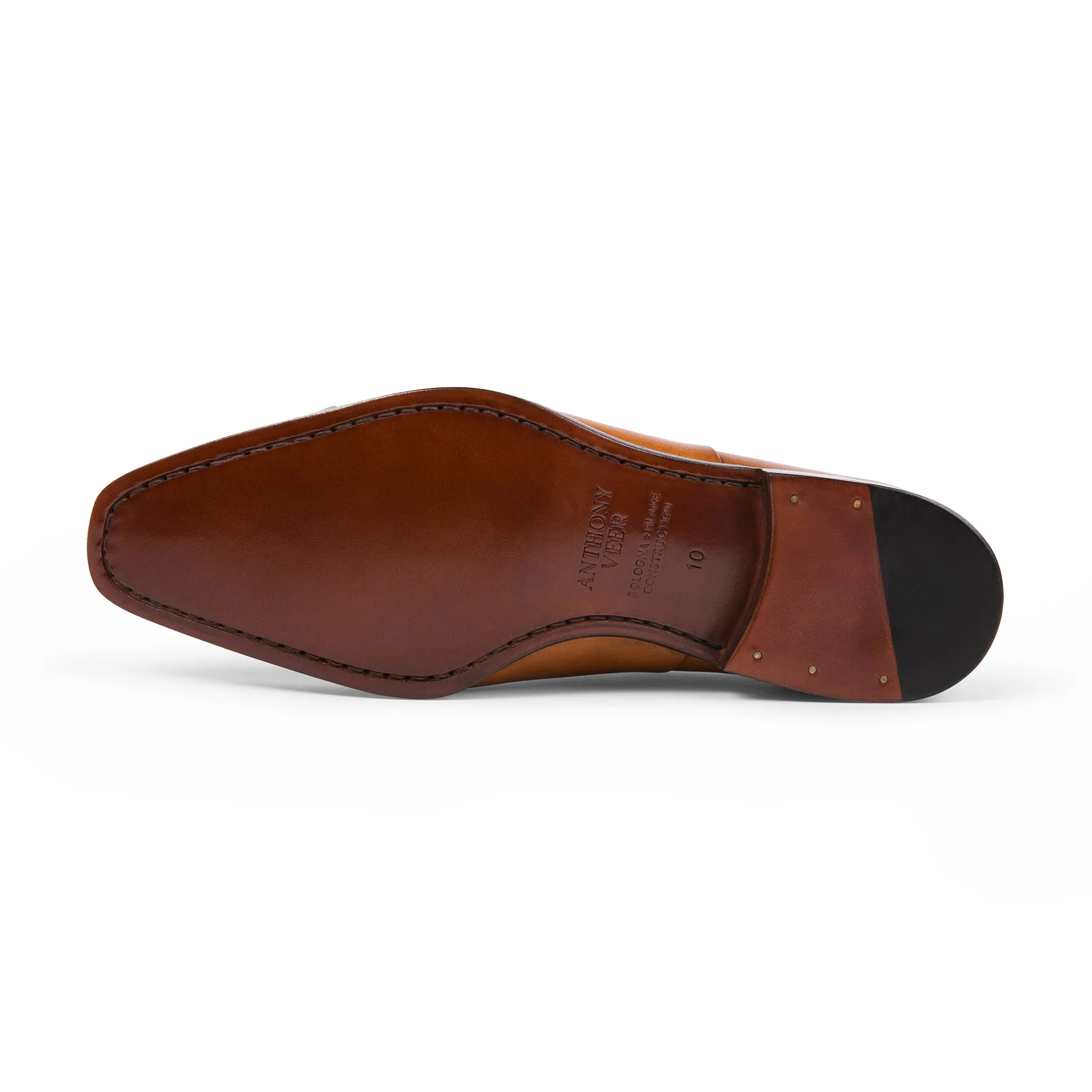 Genoa Cap-Toe Oxford // Tan