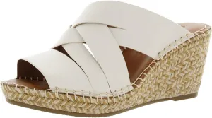 Gentle Souls Women's Charli Woven Strap Heeled Sandal