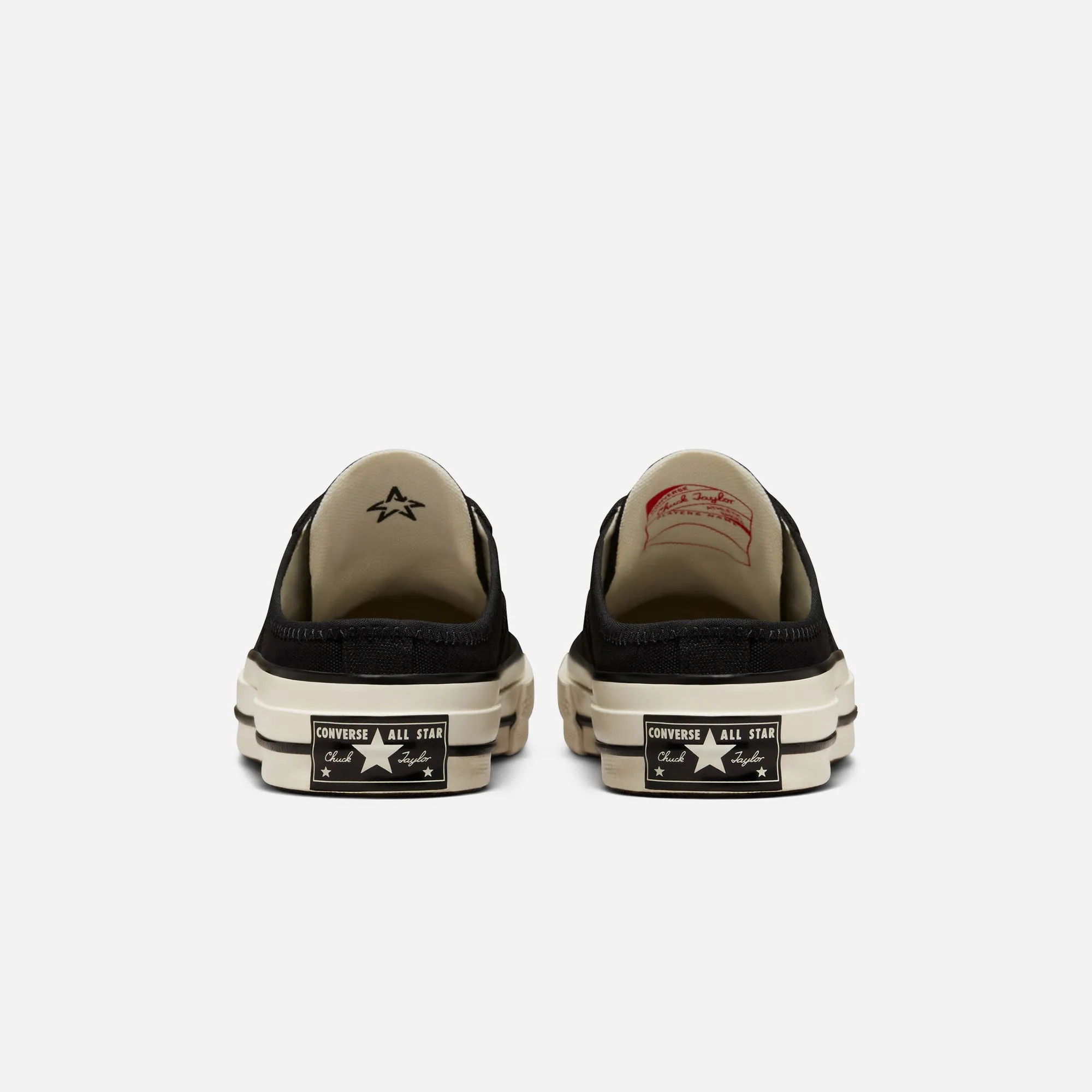 Giày Thời Trang Unisex Converse Chuck 70 Mule Recycled Canvas - Đen