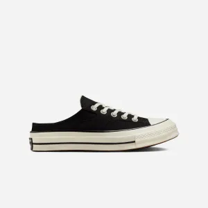 Giày Thời Trang Unisex Converse Chuck 70 Mule Recycled Canvas - Đen