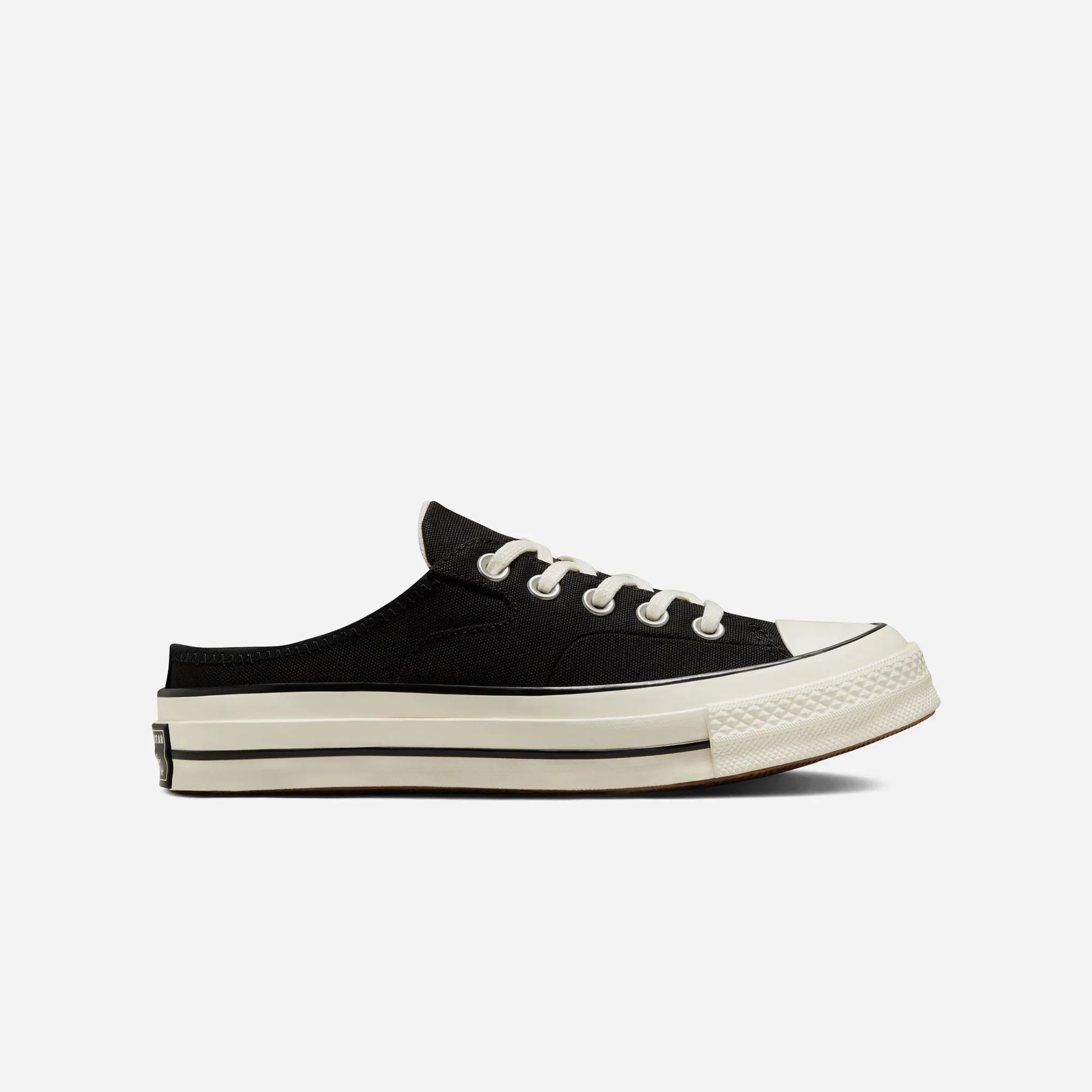 Giày Thời Trang Unisex Converse Chuck 70 Mule Recycled Canvas - Đen