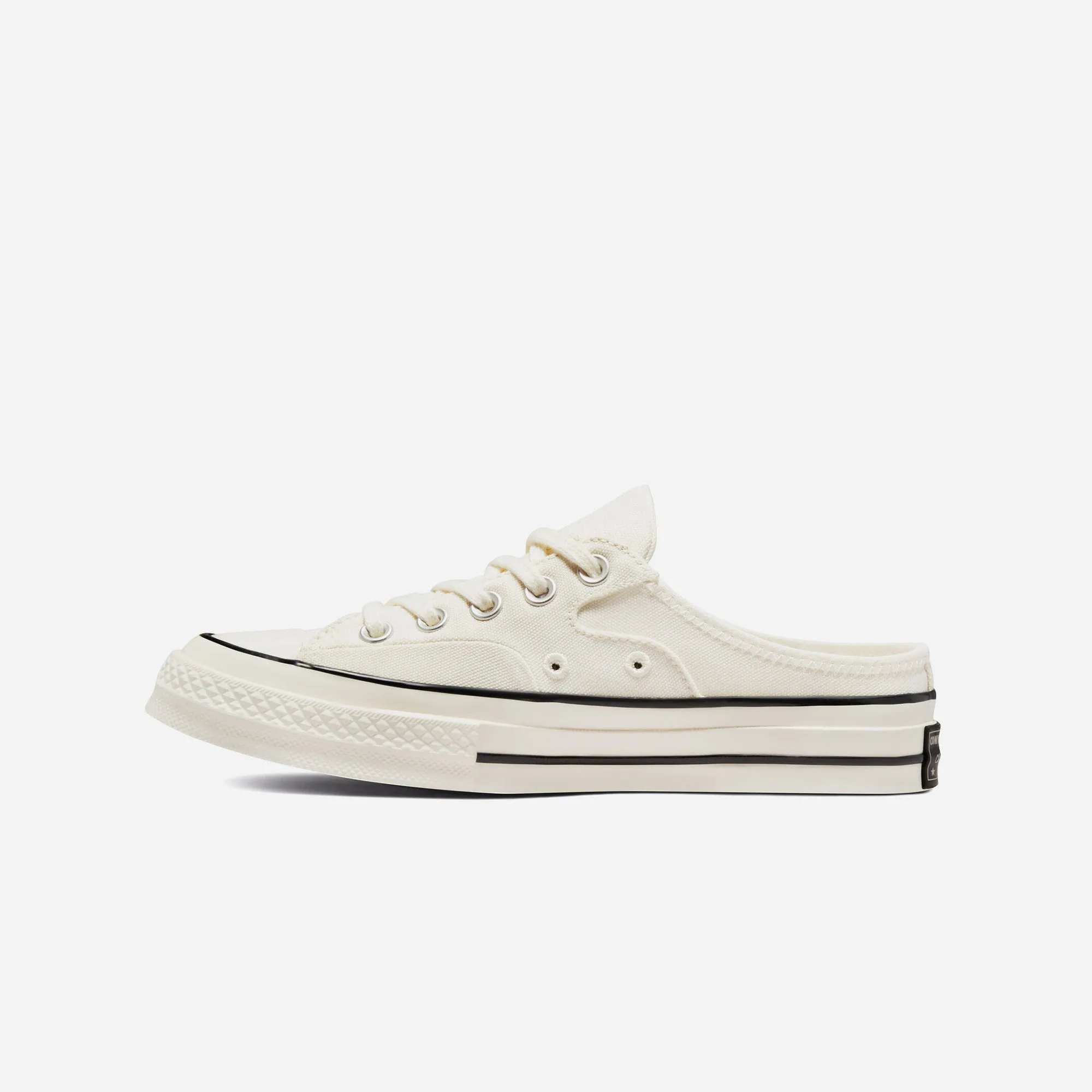 Giày Thời Trang Unisex Converse Chuck 70 Mule Recycled Canvas - Trắng