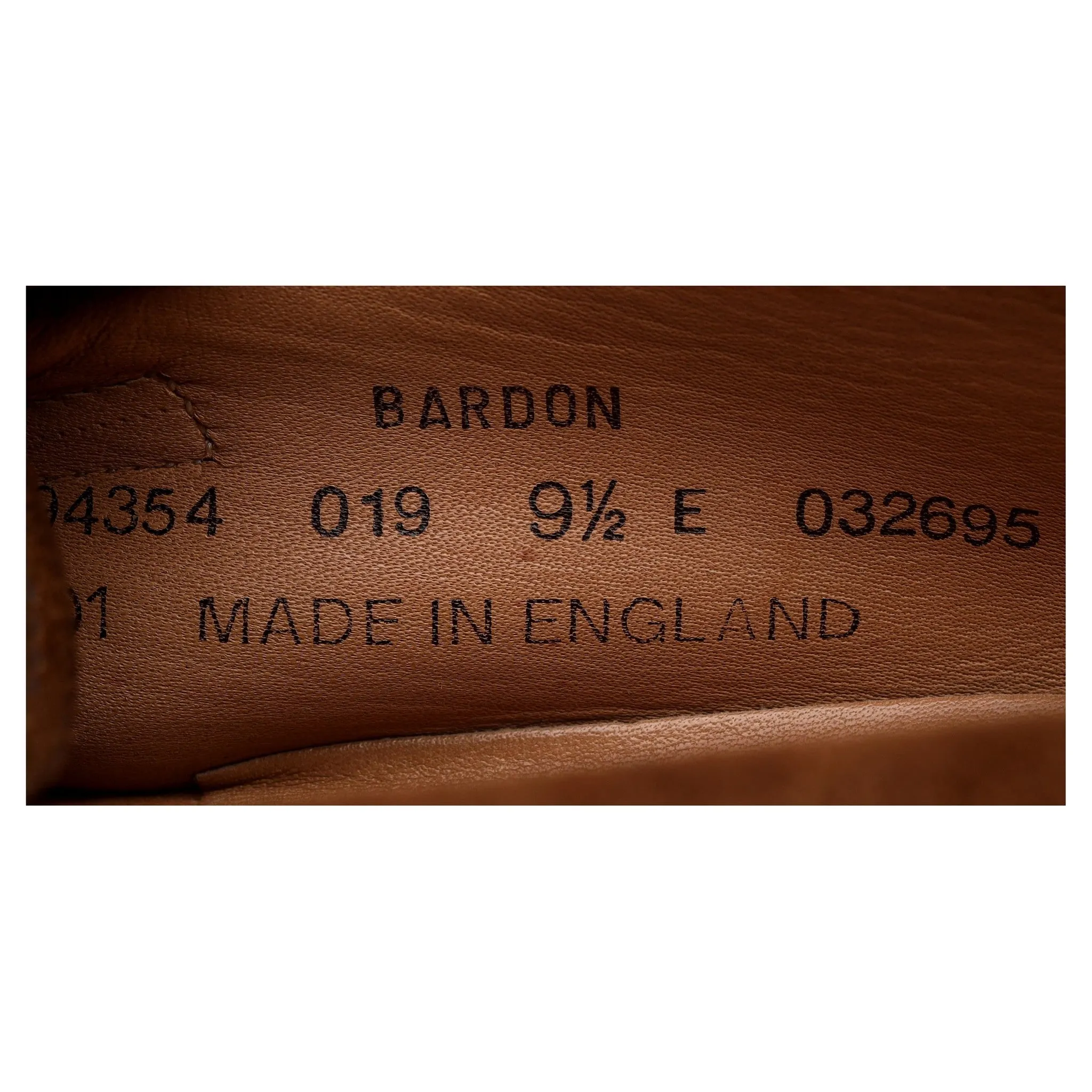Gordon Scott 'Bardon' Snuff Brown Suede Loafers UK 9.5 E