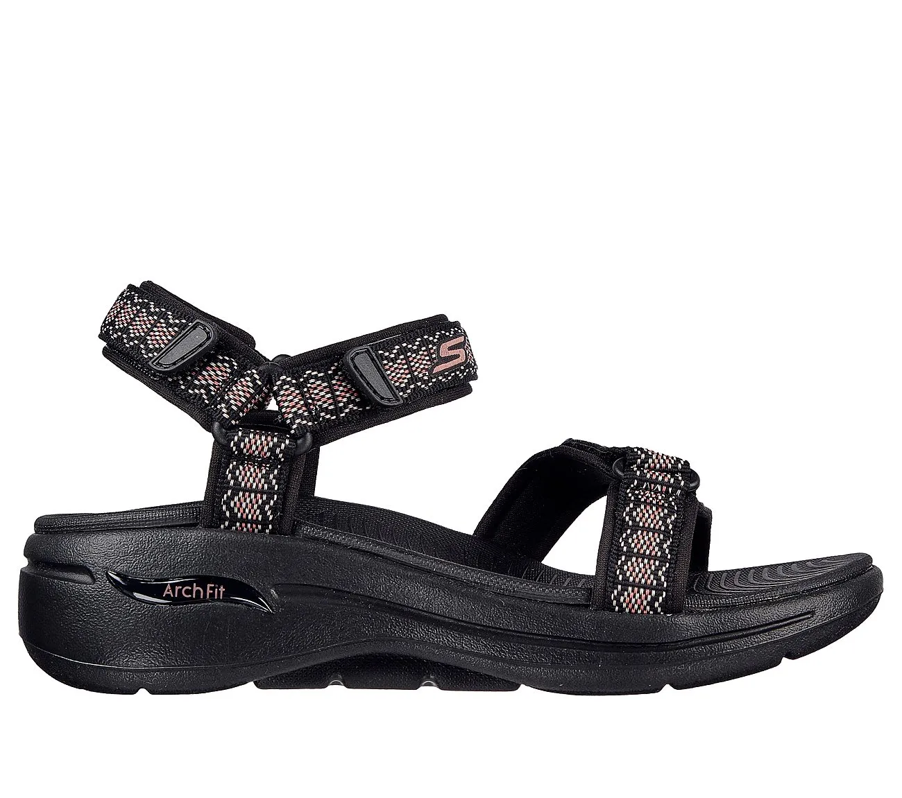 GOWALK ARCH FIT - AFFINITY - BLACK