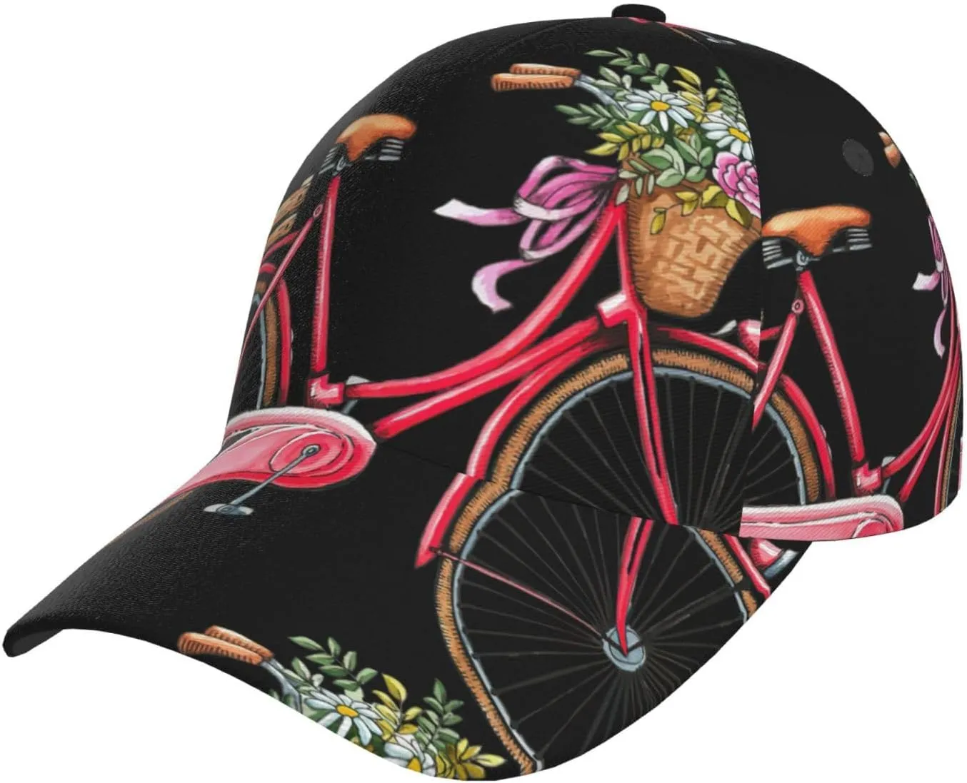 Green and White Piano Keys Stylish Outdoor Gear Baseball Cap,Fashion Accessory for All Seasons and Activities