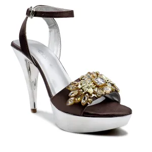 Grey Bridal Sandal L00660015