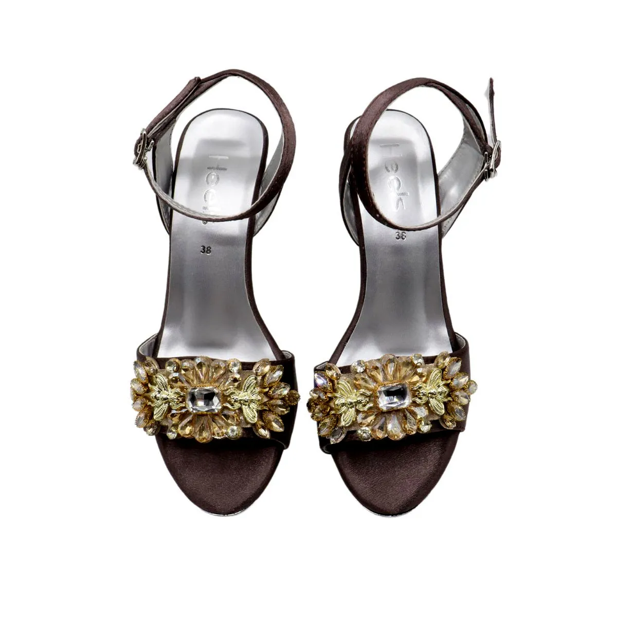 Grey Bridal Sandal L00660015