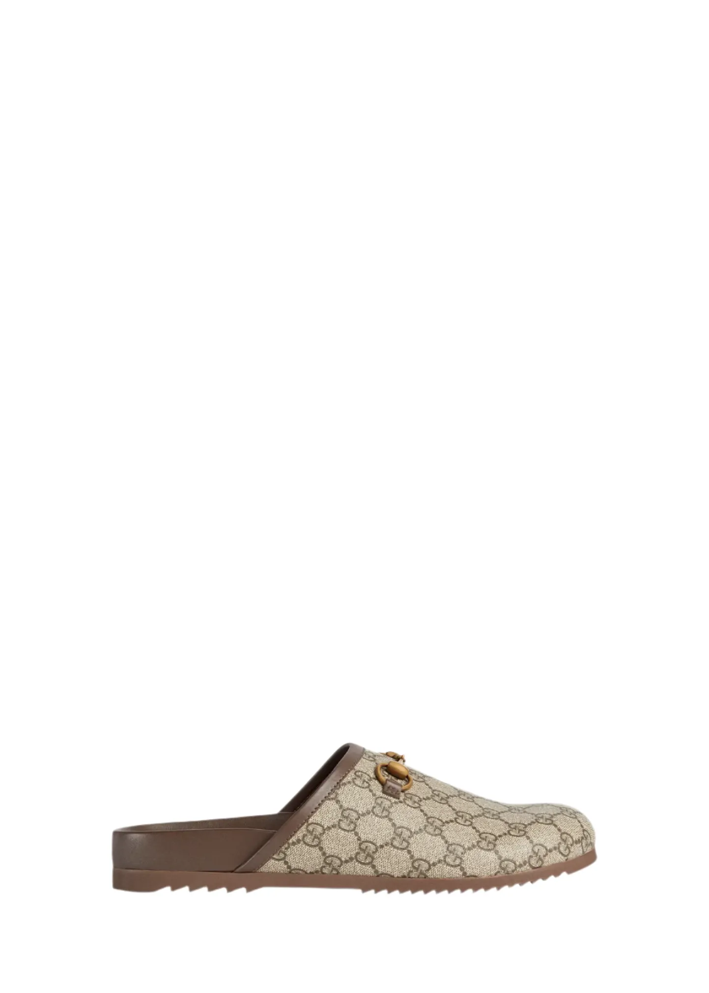 GUCCI  River GG Horsebit Slippers Mules