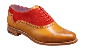 Gwen - Cedar Calf / Red Suede
