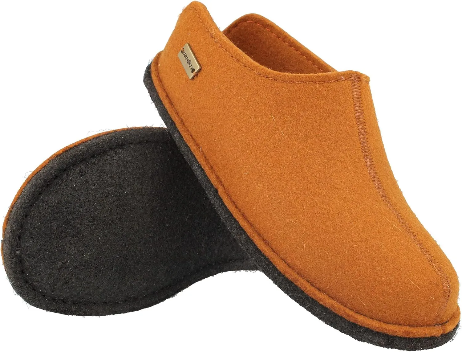 HAFLINGER Smily Felt Slipper Mule Unisex