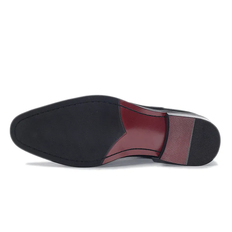 Handmade Suede Oxford Dress Shoes for Men