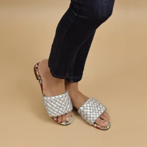HANNA 78 BUBBLE SANDAL - SILVER V1