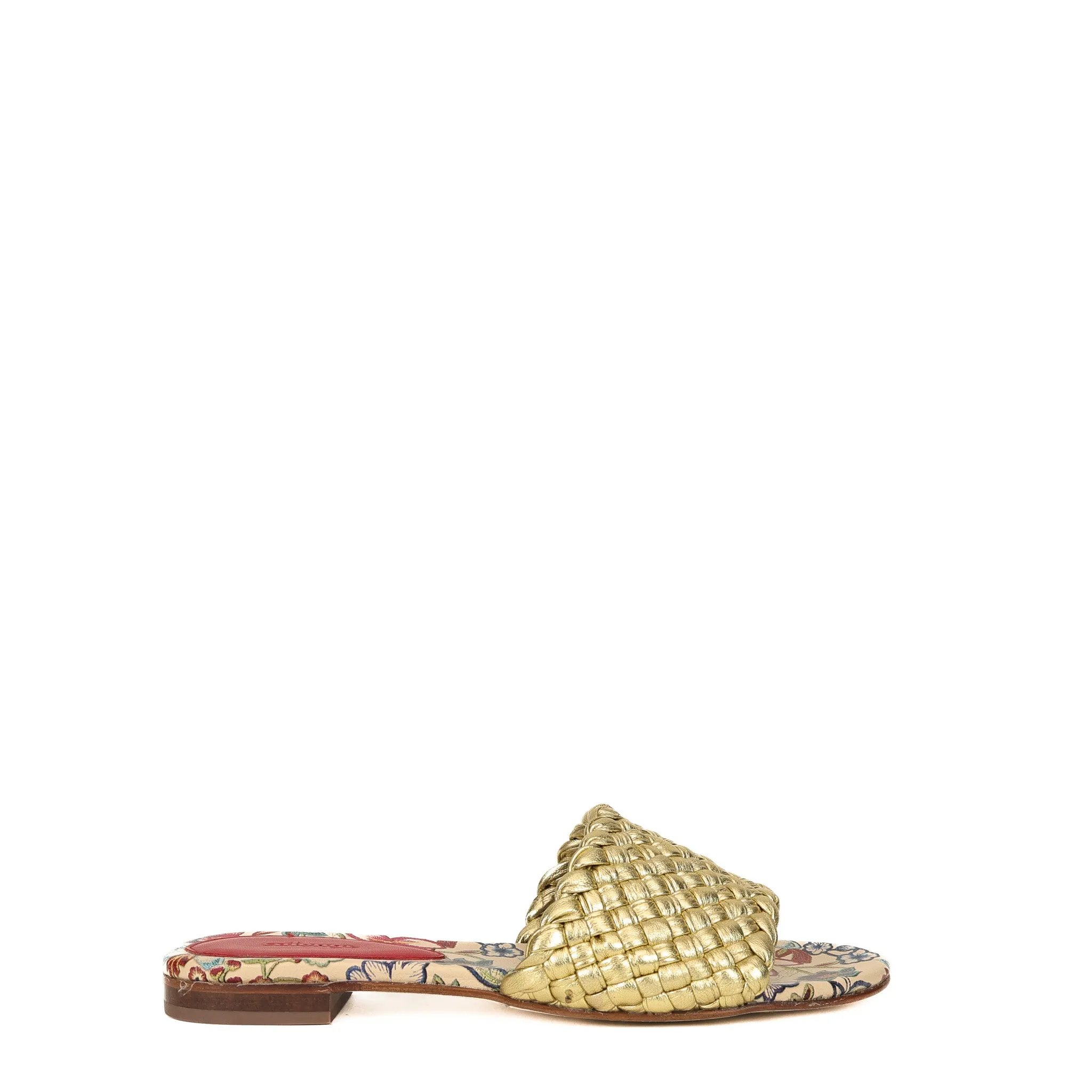 HANNA 78 TUBULAR SANDAL - GOLD