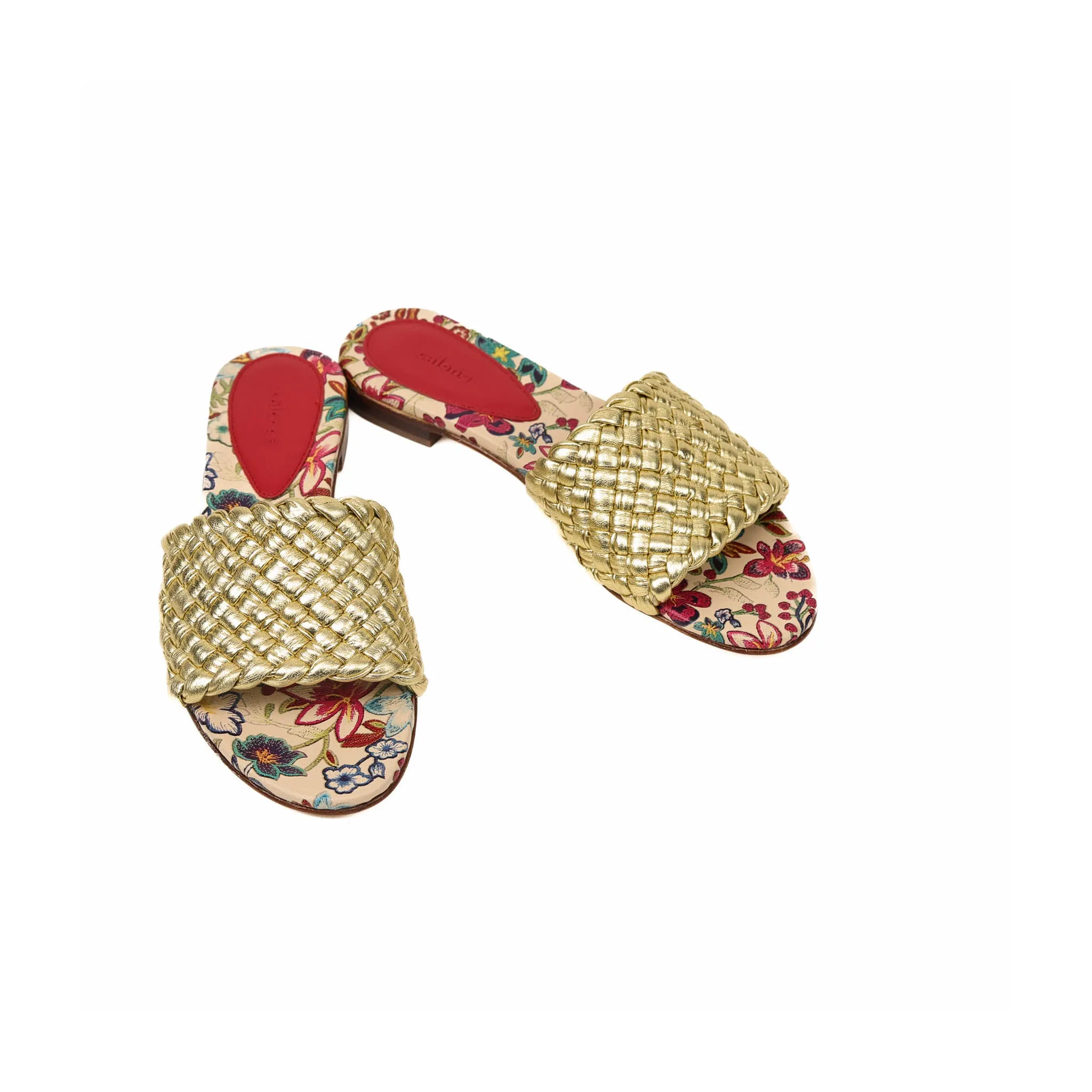 HANNA 78 TUBULAR SANDAL - GOLD